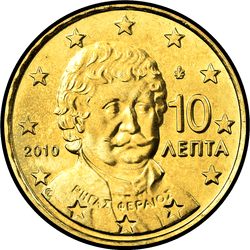 аверс 10 cents (€) 2010 ""