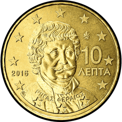 аверс 10 cents (€) 2016 ""