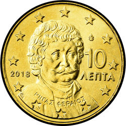 аверс 10 центів (€) 2018 ""