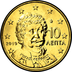 аверс 10 центов (€) 2019 ""