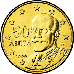 аверс 50 центов (€) 2009 ""