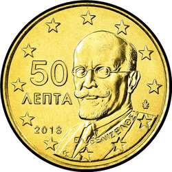 аверс 50 центов (€) 2018 ""