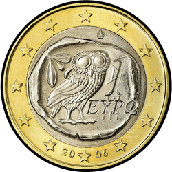 аверс 1€ 2006 ""