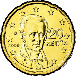 аверс 20 cents (€) 2009 ""