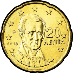 аверс 20 cents (€) 2018 ""
