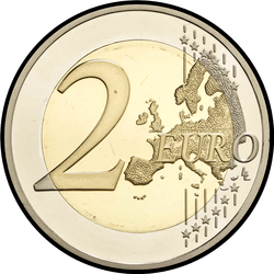 реверс 2€ 2016 "120 years since the birth of Dimitris Mitropoulos"