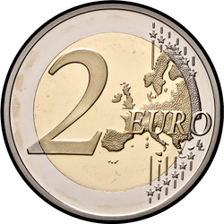 реверс 2€ 2021 "200° anniversario della rivoluzione greca"