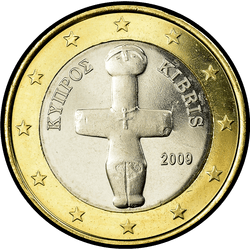 аверс 1€ 2009 ""