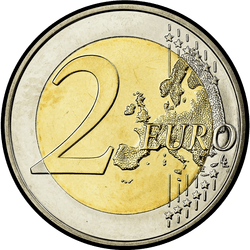 реверс 2€ 2009 ""