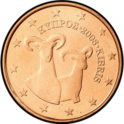 аверс 5 cents (€) 2008 ""