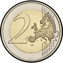реверс 2€ 2016 "Presidencia del Consejo de Europa en Eslovaquia"