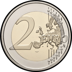реверс 2€ 2022 "यूरोपीय इरास्मस कार्यक्रम की 35 वीं वर्षगांठ"