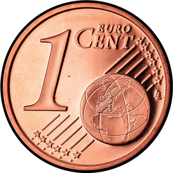реверс 1 cent (€) 2013 ""