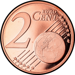 реверс 2 cents (€) 2011 ""