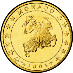 аверс 10 cents (€) 2001 ""