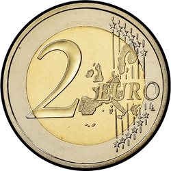 реверс 2€ 2001 ""