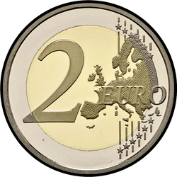 реверс 2€ 2017 "200th anniversary of the company of princes carabinieri"