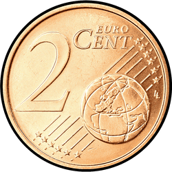 реверс 2 cents (€) 2012 ""