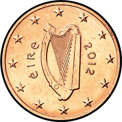 аверс 1 цент (€) 2012 ""