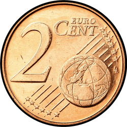 реверс 2 cents (€) 2017 ""