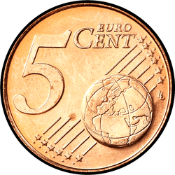 реверс 5 cents (€) 2003 ""