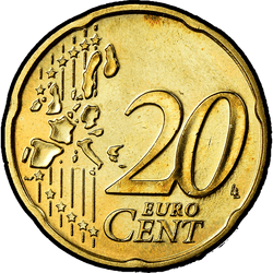 реверс 20 cents (€) 2002 ""