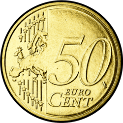 реверс 50 cents (€) 2018 ""