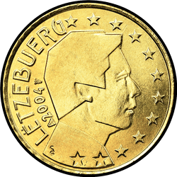 аверс 50 cents (€) 2004 ""