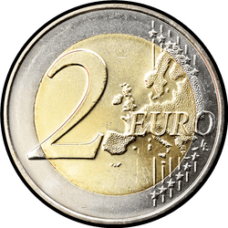 реверс 2€ 2015 "il quindicesimo anniversario dell