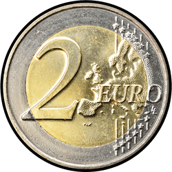 реверс 2€ 2018 "150th Anniversary of the Constitution of Luxembourg"