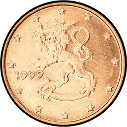 аверс 1セント（€） 1999 ""