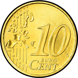 реверс 10 cents (€) 2000 ""