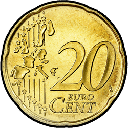 реверс 20 цэнтаў (€) 1999 ""