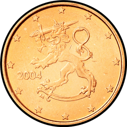 аверс 1 cent (€) 2004 ""