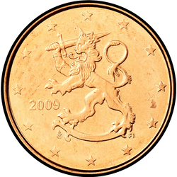 аверс 1 цент (€) 2009 ""