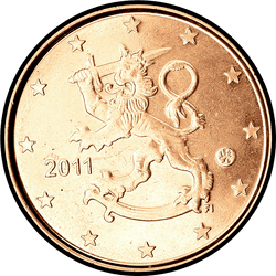 аверс 1セント（€） 2011 ""