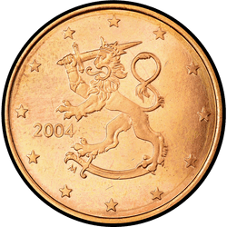 аверс 5 центів (€) 2004 ""