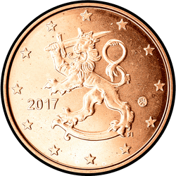 аверс 5 cents (€) 2017 ""