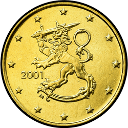 аверс 10 центов (€) 2001 ""