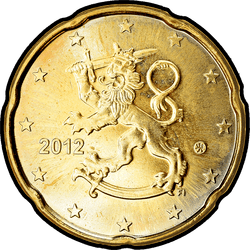 аверс 20 cents (€) 2012 ""