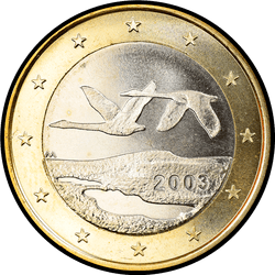 аверс 1€ 2003 ""