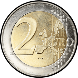 реверс 2€ 2006 "100 ° anniversario del suffragio universale e uguale"