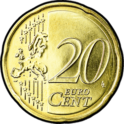 реверс 20 cents (€) 2008 ""