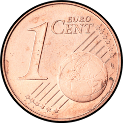 реверс 1 cent (€) 1999 ""
