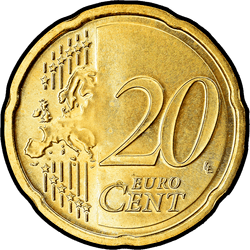реверс 20 cents (€) 2008 ""