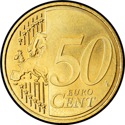 реверс 50 cents (€) 2007 ""