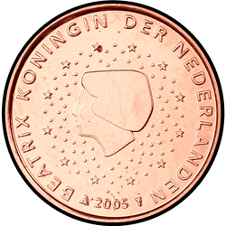 аверс 1 цент (€) 2005 ""