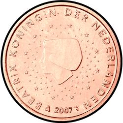 аверс 2 cents (€) 2007 ""