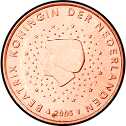 аверс 5 cents (€) 2005 ""