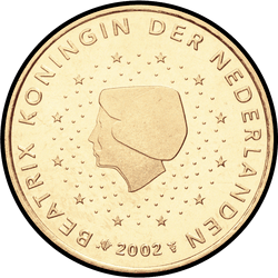 аверс 50 cents (€) 2002 ""